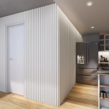 PLACA WALL PANEL 2,75 X 12cm x12mm SLIM ATRIM BLANCO COD : 7500E