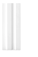 PLACA WALL PANEL 2,75 X 12cm x12mm SLIM ATRIM BLANCO COD : 7500E