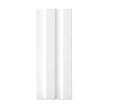 PLACA WALL PANEL 2,75 X 12cm x 21 mm WIDE ATRIM BLANCO MATE COD : 7550E
