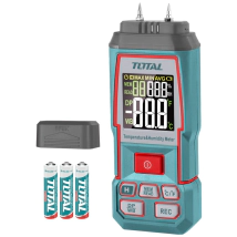 DETECTOR DE HUMEDAD DIGITAL (HIGROMETRO) TOTAL TETWM031