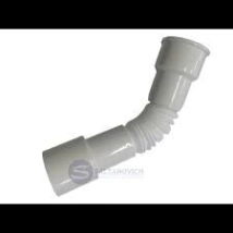 CA&Ntilde;O CORRUGADO 40/5O EXTENSIBLE BONOMINI CORTO BIDET BLANCO