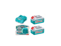 CARGADOR 4.0 AH C/2 BATERIAS  TOTAL INDUSTRIAL TFBCPK2013-4