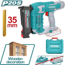 CLAVADORA 20V&nbsp;INDUSTRIAL&nbsp;TOTAL&nbsp;TCBNLI3603 23Ga 35mm