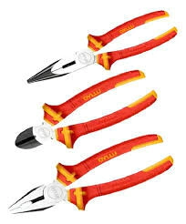 DYLLU  A "PEDIDO"   Kit de tres pinzas aisladas 6 y 7" DYLLU DTPS0633