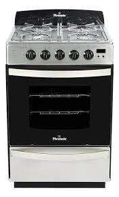 COCINA FLORENCIA 5558F, ACERO  INOXIDABLE, ENCENDIDO, TIMER, FULL