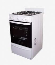 COCINA ORBIS BLANCO,  ENCENDIDO, LUZ, MULTIGAS 55cm 958BC4/958BC3 frente curvo