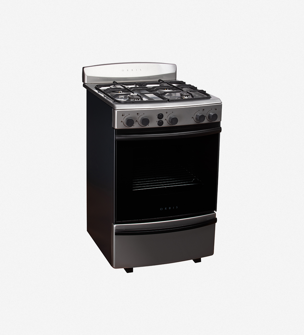 COCINA ORBIS INOX LUZ/ENCendido 55CM 958AC3M /958ac4