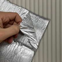 PLACA SIMIL CUERO GRIS  69CM X 3MT 6 MM    HOLZBODEN **NUEVA**10 %