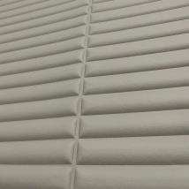 PLACA SIMIL CUERO GRIS  69CM X 3MT 6 MM    HOLZBODEN **NUEVA**10 %