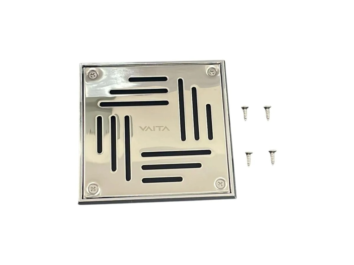 REJA PISO 12X12 TG/VAITA INOX. REFORZADA