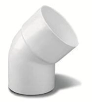 CODO PVC 100 45&oslash; MH STD