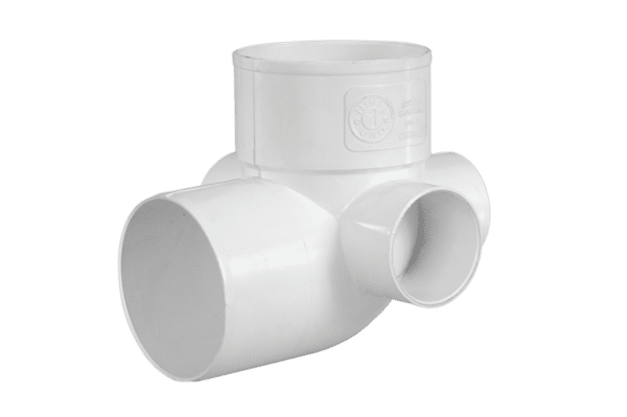 CODO PVC 110 CON ACOMETIDA DE 63MM  *AMANCO/TIGRE*