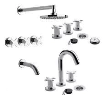 COMBO GRIFERIA BA&Ntilde;O FV ALERCE + 4 FLEX CHICOTE