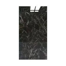 PLACA SIMIL MARMOL ZARE 1,20X2,60m; pvc; 3mm;  NEGRO LUX  ZTP24002 *STOCK*