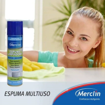 ESPUMA LIMPIADORA MERCLIN EN AEROSOL*7%