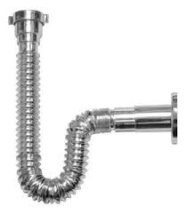 ADAPTADOR DE DESCARGA, CROMADO