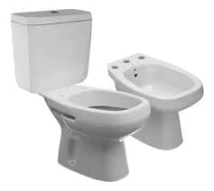COMBO LOZA ROCA MONACO 3 P INOdoro+MOCHila+BIDet 3Agujero