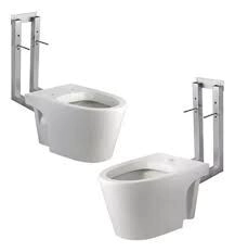 COMBO MARINA COLGAR FERRUM (INODORO +BIDET 1 AGUJERO)