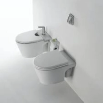 COMBO MARINA COLGAR FERRUM (INODORO +BIDET 1 AGUJERO)